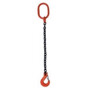 2 Tonne, 8mm, G80,  Single Leg Chain Sling